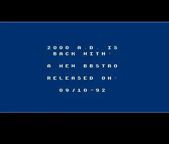 New BBStro (1992)