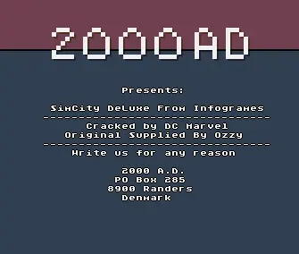 SimCity Deluxe (1993) by 2000 A.D.