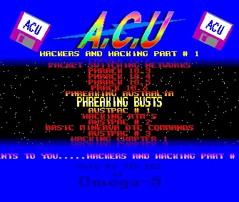 Hackers and Hacking 01 (1989) by ACU