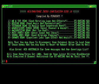 Intros Compilation 018 (1987) by ACU