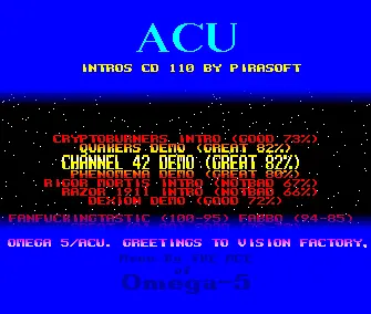 Intros Compilation 110 (1988) by ACU