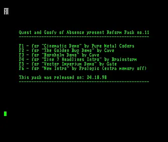 Reform Pack 11 (1990) by Absence