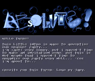 Bash 3 Advertisement (1992) by Absolute!