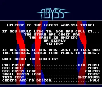 Stars Are Green and The Grass Is Shining (1993) by Abyss