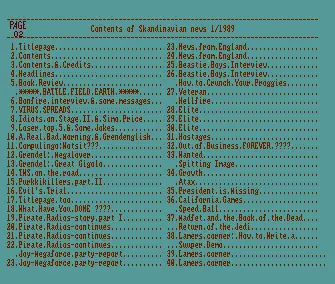 Scandinavian News 07 (1/1989) (1988) by Accession