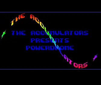 Powerdrome (1989) by Accumulators