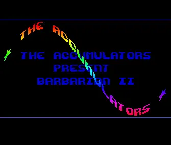 Barbarian 2 (1989) by Accumulators