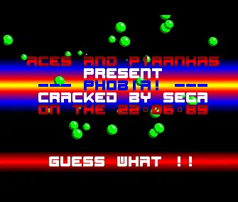 Phobia (1989) by Aces