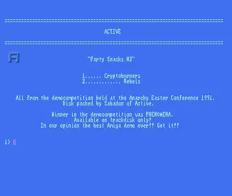 Party Snacks 02 (1990) by Active