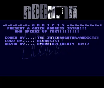 Address Intro (1991) by Addicts