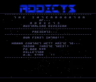 Australian Division's First Intro (1991) by Addicts