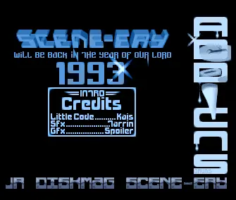 Scene-Ery Advertisement (1991) by Addicts