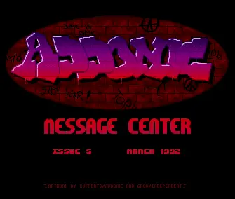 Message Center 05 (1992) by Addonic