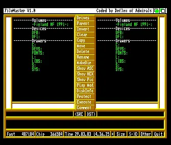 Filemaster v1.0 (1991) by Admirals
