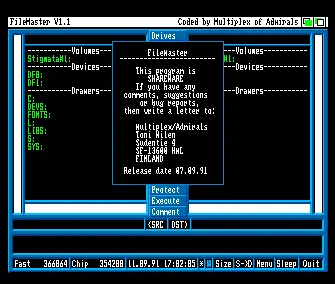 Filemaster v1.1 (1991) by Admirals