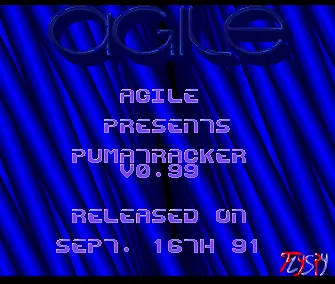 Pumatracker v0.99 Intro (1991) by Agile