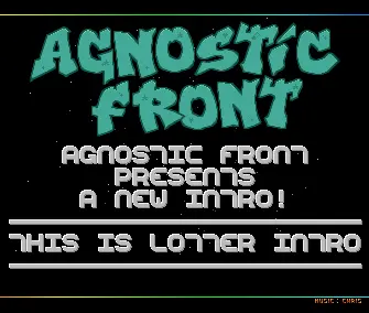 Lotter Intro (1991) by Agnostic Front
