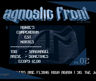 Compendium Est Mortes 02 (1992) by Agnostic Front