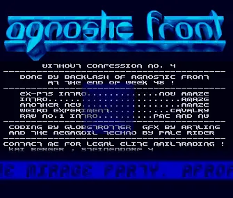 Without Confession 04 (1991) by Agnostic Front