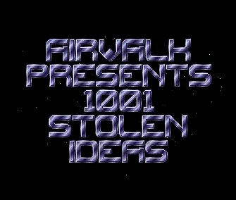 1001 Stolen Ideas (1991) by Airwalk