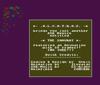 The Samurai (1993) by Alcatraz