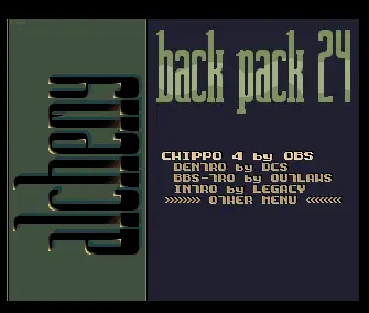 Backpack 24 (1993) by Alchemy