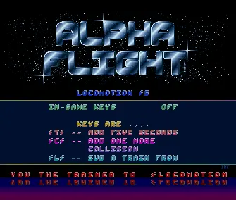 Locomotion +5 (1991) by Alpha Flight