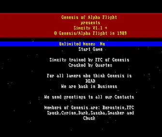 SimCity v1.1 + (1989) by Alpha Flight