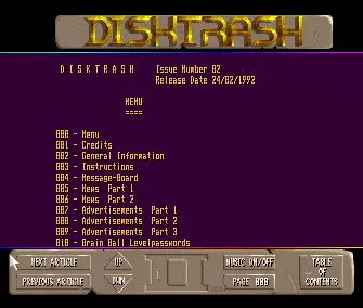 Disktrash 02 (1992) by Amaze