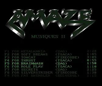 Musiques 2 (1989) by Amaze