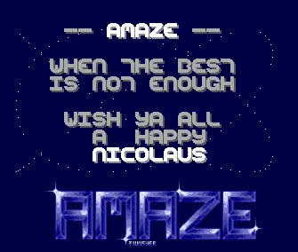 Happy Nicolaus (1990) by Amaze