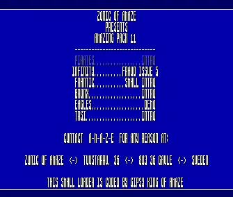 Amazing Pack 11 (1991) by Amaze