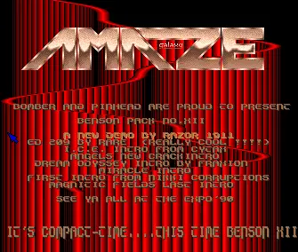 Benson Pack 12 (1990) by Amaze