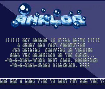 A Short and Fast Production (1992) by Analog