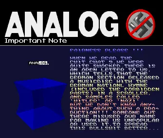 Important Note (1993) by Analog