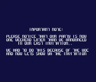 Helloween Party Update English (1992) by Analog