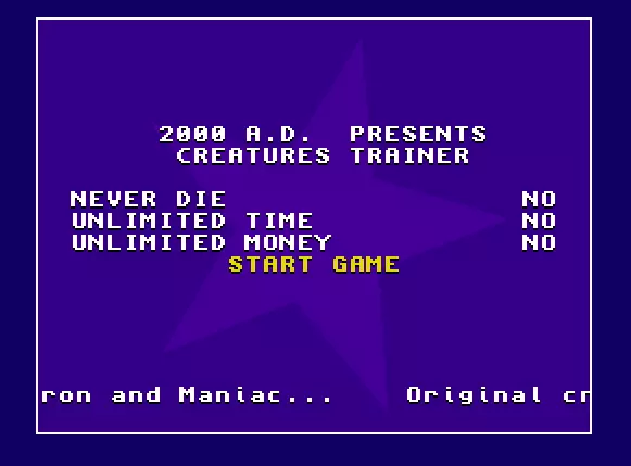 Creatures Trainer (1993)