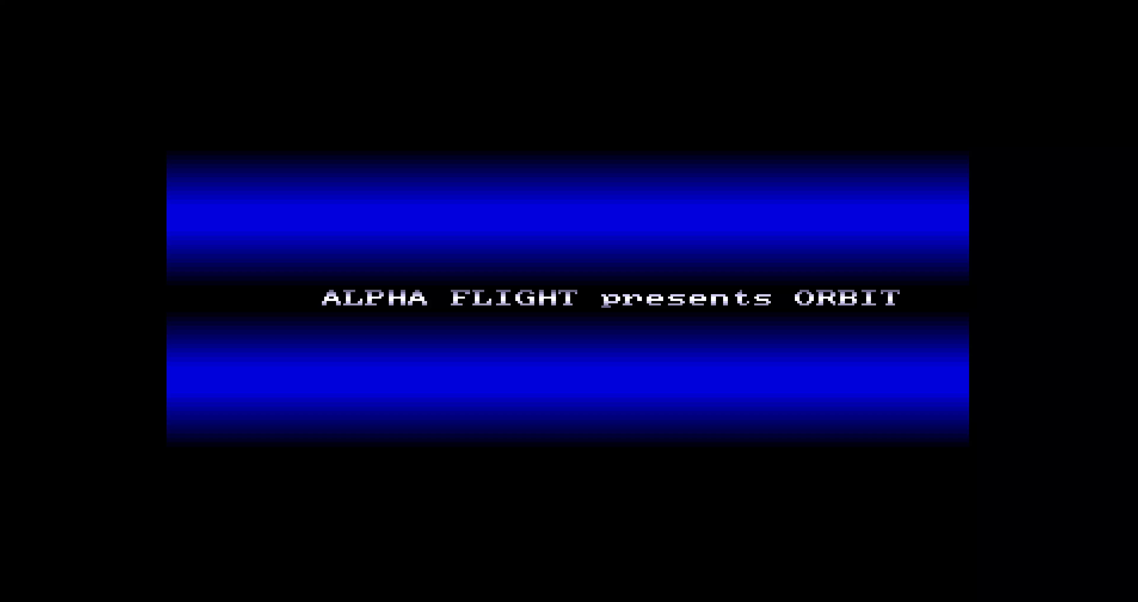 Orbit by Alpha Flight
