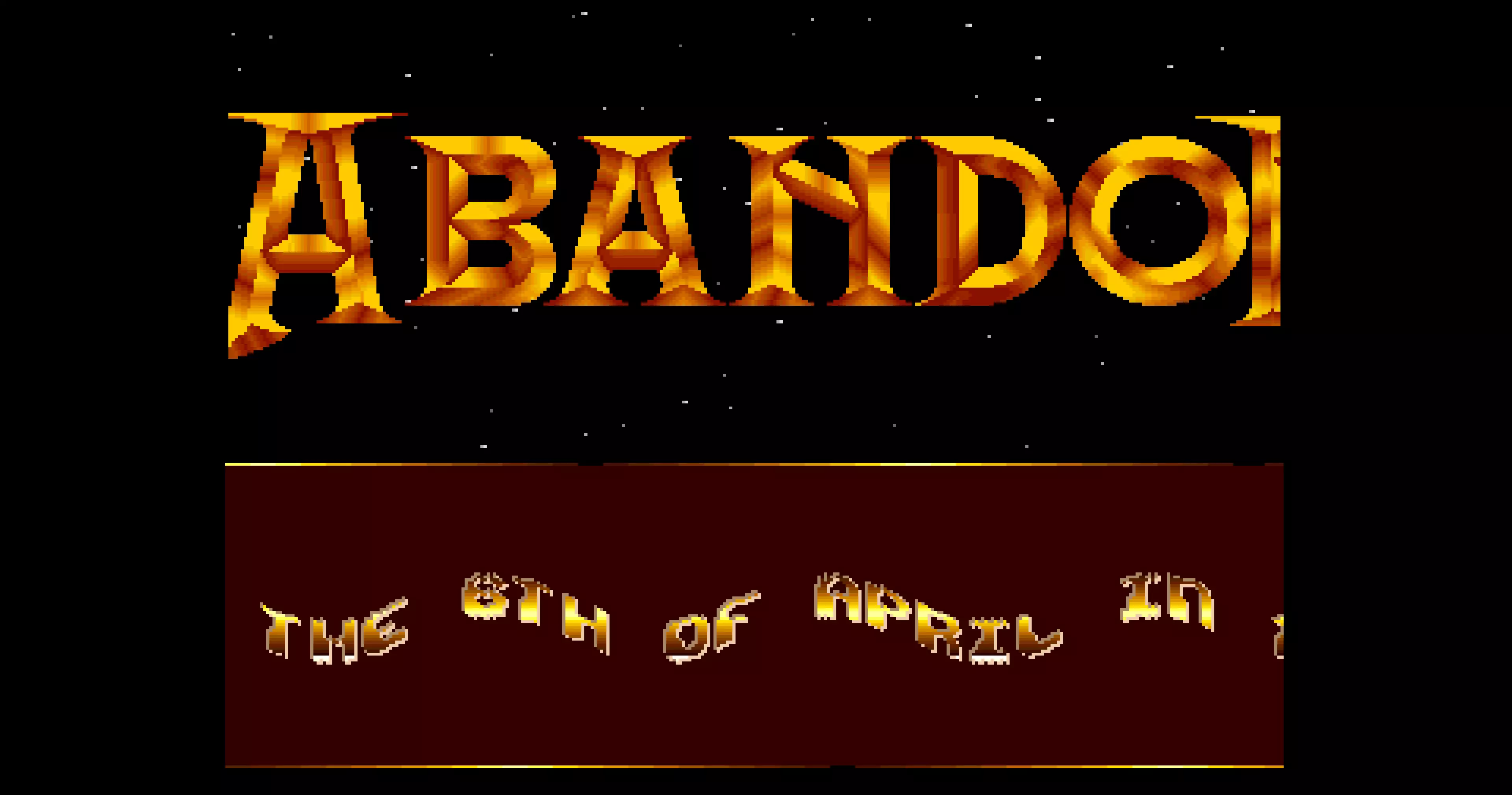 Meeting Compact Intro (1990) by Abandon