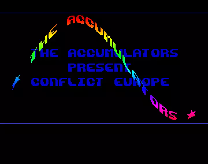 Conflict Europe (1989) by Accumulators
