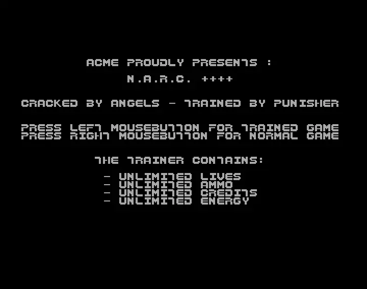 Narc +4 (1989) by Acme