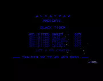 Black Tiger +6 (1990) by Alcatraz