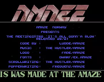 It's All Gonna Blow (1992) by Amaze