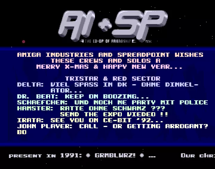 Grmblwrz (1991) by Amiga Industries