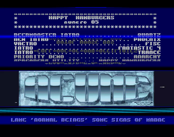 Happy Hamburgers 05 (1992) by Acume