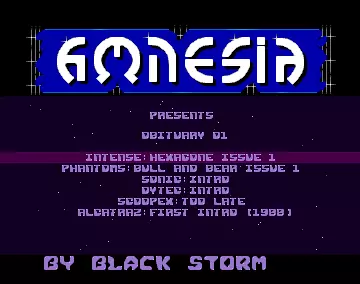 Obituary 01 (1992) by Amnesia