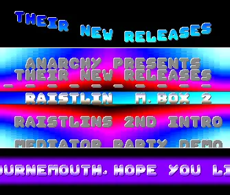 Slipstream Party Releases (1990) by Anarchy