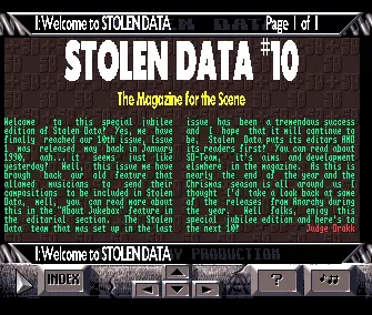 Stolen Data 10 (1992) by Anarchy