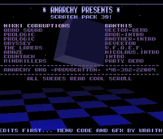 Scratch Pack 39 (1990) by Anarchy