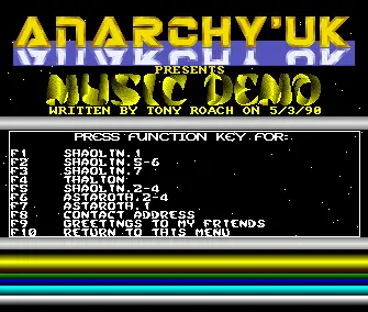 Music Demo (1990) by Anarchy